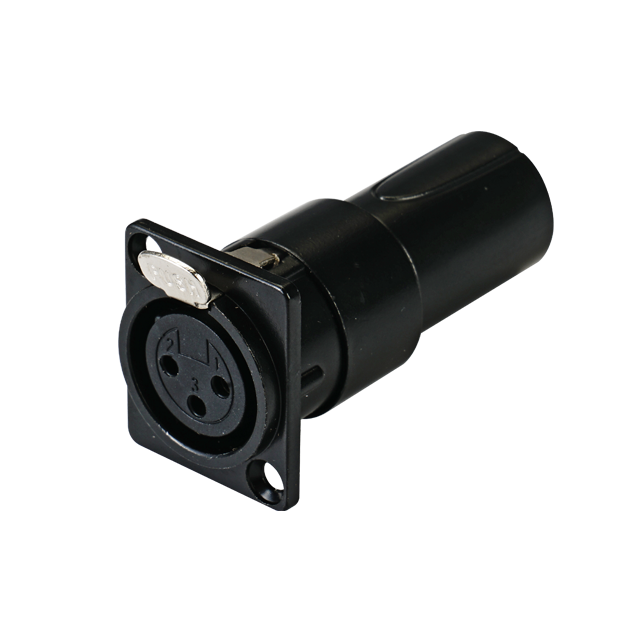 XLR chassis to XLR 信號轉換連接器