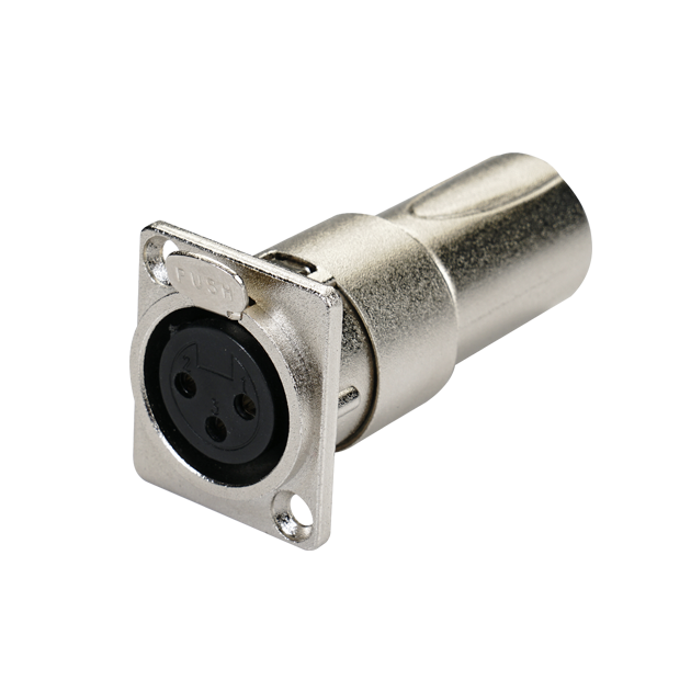 XLR chassis to XLR 信號轉換連接器